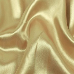 Ткань Атлас-сатин ЛЮКС, цвет Золотой (на отрез)  в Егорьевске