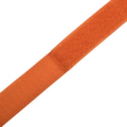 Контактная лента 25мм цвет Оранжевый (велькро-липучка, на отрез)  в Егорьевске