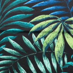 Интерьерная ткань Дак (DUCK), принт &quot;Тропические листья&quot; (на отрез)  в Егорьевске