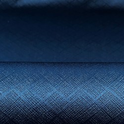 Ткань Блэкаут для штор светозатемняющая 100% &quot;Орнамент Синий&quot; (на отрез)  в Егорьевске